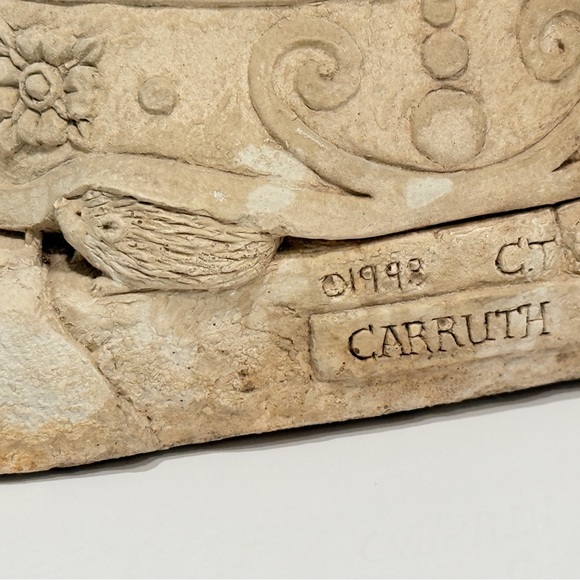 1998 "Woods Fairy" Garden Sculpture Signed by George Carruth of Carruth Studio - Picture 10 of 15